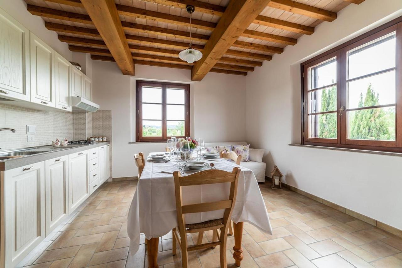 Apartamento Il Mandorlo Nella Campagna Di Certaldo Aia Murata Exterior foto