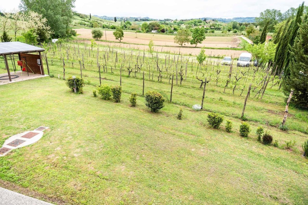 Apartamento Il Mandorlo Nella Campagna Di Certaldo Aia Murata Exterior foto